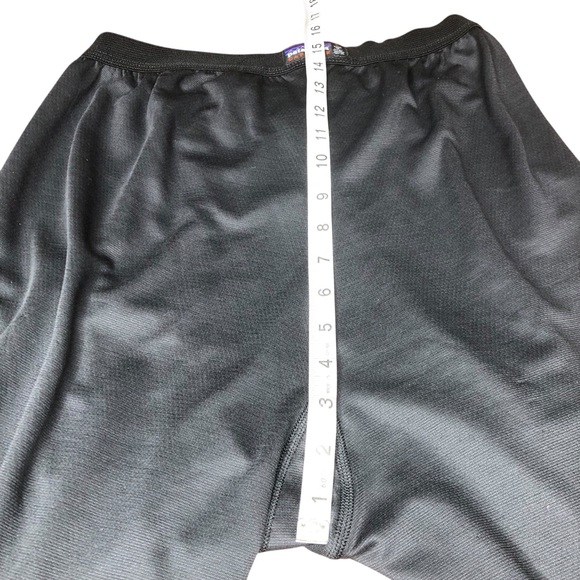Vintage Patagonia Capilene Base Layer Pants Mens Large Black Lightweight USA - Picture 7 of 14